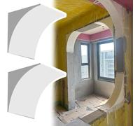 Kit d'arc de porte arrondi, Kit d'arc de porte for cloisons sèches, mousse EPS, cadre arrondi, plusieurs tailles, 2 pièces