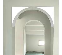 Kit d'arc de porte arrondi, Kit de porte en arc mousse demi-cercle, bricolage, blanc, plusieurs tailles, paquet 2, salon, lit, cuisine
