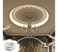 Kit d'Arc de Porte Moulure de Plafond pour Lustre, Panneau de Lambris Pré-cintré 3D à Monter Soi-même (1 à 10 m), Cadres de Porte Universels en PVC à Peindre(W1.1cm(3/8"),2m(6.5ft))