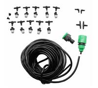 Kit d'arrosage à Faire soi même, Micro Irrigation Goutte à Goutte Automatique Kit d'irrigation Système 10M Tuyau Pulverisateur