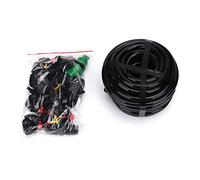 Kit d'arrosage Automatique réglable à Monter soi-même, système d'irrigation Goutte à Goutte, Ensemble d'arrosage de Jardin pour Maison, Balcon, Serre, en Plastique PVC, Tuyau de