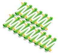 Kit d'arrosage automatique - Système d'irrigation goutte à goutte - Paquet de 30 pièces - Pour plantes d'intérieur - Plastique - Vert