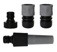 Kit d'arrosage - jardibric - Lance gros débit 19mm - 2 raccords rapides - Arrosage de jardin