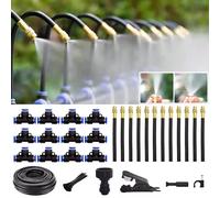 Kit d'arrosage universel pour jardin, raccord rapide en T, buse atomisante, système d'irrigation goutte-à-goutte automatique 10m