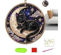 Kit d'art De Perles 30 Cm Attrape-Mignon Chat Céleste pour Halloween