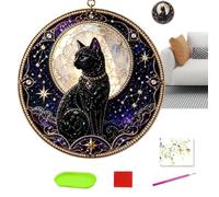 Kit d'art De Perles 30 Cm Attrape-Mignon Chat Céleste pour Halloween