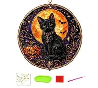 Kit d'art De Perles Attrape-Chat Céleste Mignon d'halloween 29,9 Cm