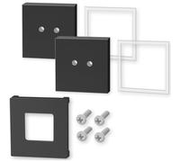 Kit d'assemblage CARVO, set de 2, noir, acier inoxydable, Zack
