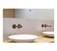 Herzbach Design iX PVD 21.139757. 2000 .39 Cuivre Acier, encastré mitigeur lavabo , 240mm