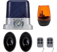 Kit d'automatisation de portail - PNI - AP800D - Moteur 350W - 2 télécommandes - 800 kg