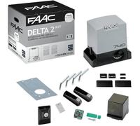 Kit d'automatisation pour portail coulissant - FAAC - Delta 2 - motoréducteur irréversible - ouverture partielle - 500 kg