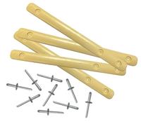 KIT de 10 patins + 30 rivets : (Permet de déplacer les patins)