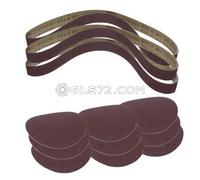 Kit de 12 bandes et discs abrasives pour ponceuse SCHEPPACH BTS700