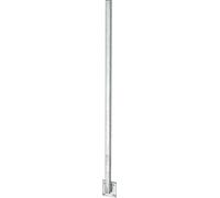 Kit de 12 poteaux universels Alberts, soudés directement contre le panneau, à visser, longueur 1150 mm, poteaux 30 x 30 mm