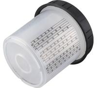 Kit de 122 pièces comprenant des godets de mélange pour pulvérisateur de peinture jetables avec système de joints d'étanchéité et couvercles, pour pulvérisateur de peinture automobile, 0-600 ml / 0-20