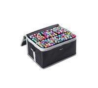 Kit de 168 Ensemble de Stylos Marqueurs à Double Tête pour Graffiti, pour Dessiner des Croquis, Feutre à Base d'Huile pour Ecole Artistique