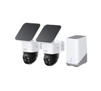 Kit de 2 caméras SoloCam S340 +HomeBase 3 Blanc