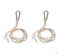 Hespéride Kit de fixation pour hamac en corde Beige – 2 cordes