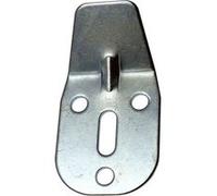 Kit de 2 pattes support pour lavabo - FISCHER - 535935 Noir G