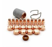 Kit de 23 consommables pour torche plasma, électrode PR0101, buse PD0101 de 1,4 mm, bouclier PC0109, compatible avec les pièces de rechange pour machine à souder A101