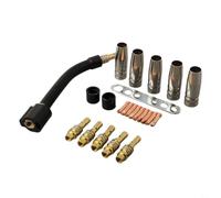 Kit de 24 pièces d'usure pour soudeur MIG MAG 15AK M6 0,8 mm Buse de gaz en cuivre pour professionnels Lux GYS