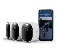 Arlo - Caméra De Surveillance Pack De 3 Caméras 2k+ Extérieur Pro6