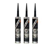Kit de 3 colles SIKAFLEX 521 UV polyuréthane - coloris blanc 300 ml