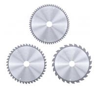 Jeu de 3 lames de scie 210 x 30 x 2,5 mm