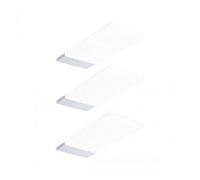 Kit de 3 spots LED avec détecteur de mouvement Bredo - 2,5W - chromé PAULMANN