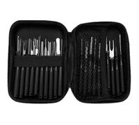 Kit de 30 outils de démontage de bornes avec 1 boîte de rangement, outil de déverrouillage de bornes de voiture
