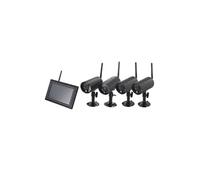 - Kit de 4 caméras sans fil avec écran tactile 1080p