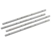 Kit de 4 connecteurs pour rails de guidage, en acier inoxydable, auto-centrants, compatibles avec Makita et Festool