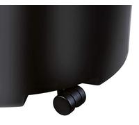 Kit de 4 roulettes métalliques pour grande corbeille à papier MOBIL KLASSIK XXL, noir
