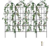 kit de 4 supports pour plantes grimpantes Grille pour plantes grimpantes Treillis 51x180cm