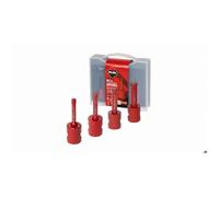 Kit de 4 trépans mini Drygres Premium 6/8/10/12 mm M14 RUBI - 51939