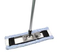Kit de 42 cm comprenant un manche en aluminium et une tête de serpillère pour mops