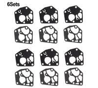 Kit de 6 diaphragmes de carburateur de remplacement 495770 795083 281082 pour moteurs Briggs-Stratton~0543