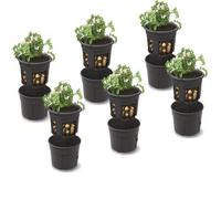 6x Pot de pommes de terre Pot de fleurs Set 6 pcs Pot de pommes de terre Pot de culture 12 L Hauteur 24,5 cm Potato Topf Korb