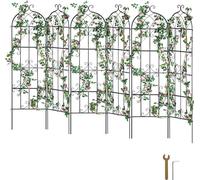 kit de 6 supports pour plantes grimpantes Grille pour plantes grimpantes Treillis 51x180cm