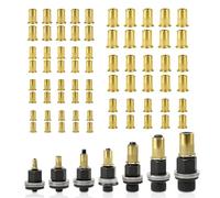 Kit de 7 Mandrins pour Pince à Écrou à Riveter (M3-M12) avec 70 Écrous Filetés,Lot d’Accessoires de Rechange Haute Résistance pour Riveteuse Manuelle,Électrique et Pneumatique,Outil de Fixation Métal