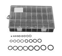 Kit de 740 joints toriques, assortiment de 24 joints toriques en caoutchouc nitrile pour la réparation automobile, la robinetterie, la plomberie et l'étanchéité des raccords de