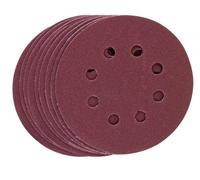 Kit de 9 disques abrasifs 125 mm grain 80/180/240 pour ponceuse bts700 Scheppach