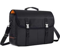 Kit de barman avec compartiments rembourrés pour bouteilles de vin - Sac bandoulière pour ensemble d'outils de bar - Idéal pour une utilisation à la maison ou sur une terrasse intérieure