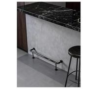Kit de barre de pied, repose-pieds facile à installer pour bar, comptoir, bar, garage, hall et bureau de réception