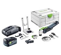 Kit de base Festool OSC 18 E - Oscillateur sans fil 18 V Starlock Max Brushless + 1 batterie 5,0 Ah + chargeur rapide + Systainer