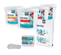 Kit de base pH et chlore BAYZID® pour piscine - Solution d'entretien efficace