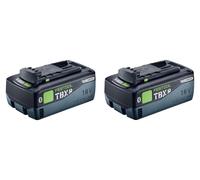 Kit de batteries Festool 2x BP 18 TBX 8 ASI Tabless 18 V 8,0 Ah (2x 578746) 8000 mAh Li-ion avec indicateur de charge