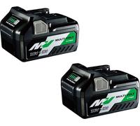 Kit de batteries HiKOKI BSL36A18x2 18/36 V Multi Volt 2,5 Ah - 2 batteries Li-Ion