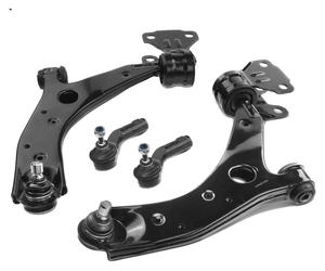 Kit de biellettes de direction, en acier haute résistance, compatible avec la Mazda 3 BL. Montage supérieur pour l'essieu avant. Kit comprenant 4 pièces. Amélioration de la maniabilité du véhicule