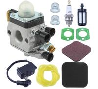 Kit de Bobine d'allumage de carburateur adapté for FS75 FS80 FS80R FS85R FS85T FS85RX, Ligne de Filtre à Carburant for Tondeuse 4140-120-0619 4137-120-0606